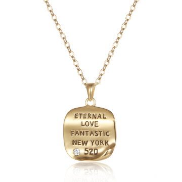 18K Gold Plated 925 Silver Valentine Day Necklace